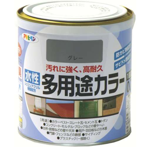 ■アサヒペン(Asahipen) 水性多用途カラー　０．７Ｌ　グレー　460905
