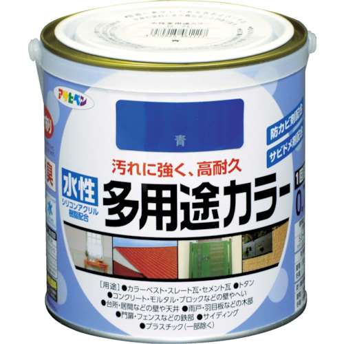 ■アサヒペン(Asahipen) 水性多用途カラー　０．７Ｌ　青461117