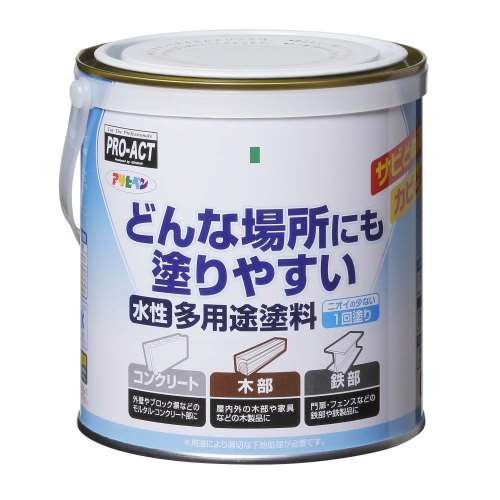 アサヒペン　水性多用途ＳＤ　０．７Ｌ　黒