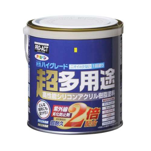 アサヒペン　水性多用途ＨＧ　０．７Ｌ　白