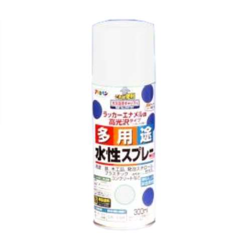 アサヒペン(Asahipen) 水性多用途スプレー　クリア　４２０ｍｌ