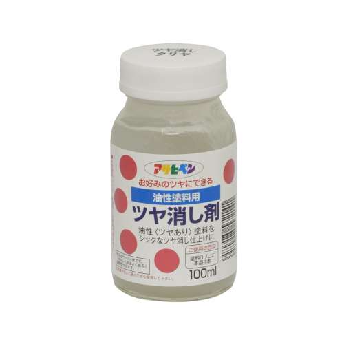 アサヒペン　油性ツヤ落とし剤　１００ｍｌ