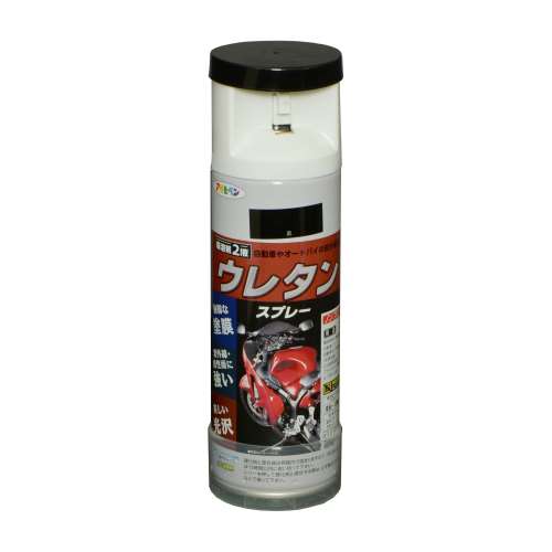 弱溶剤型2液ウレタンスプレー　黒　300ｍｌ