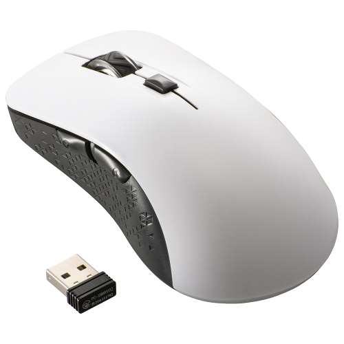 オーム電機　充電式無線マウス　ＰＣ‐ＳＭＷ２１ＢＳ５ＬＲ‐Ｗ