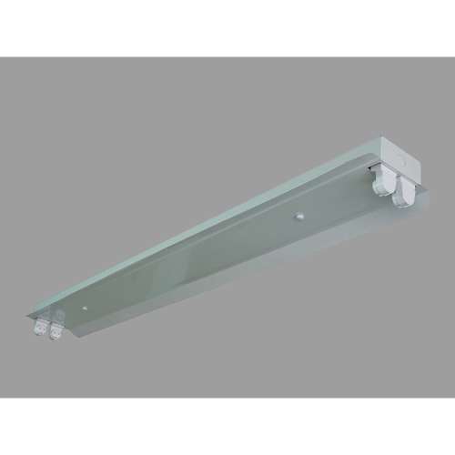 オーム電機　ＬＥＤ直管付笠付き　ＬＴ‐ＦＫ２４‐Ｔ‐Ｗ‐ＳＥＴ