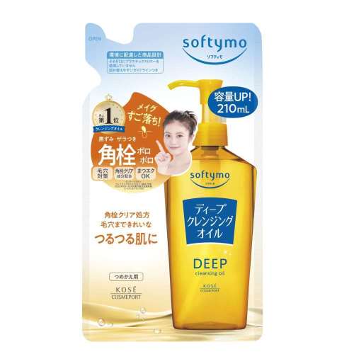 コーセー　ソフティモディープ　クレンジングオイル替２１０ｍｌ