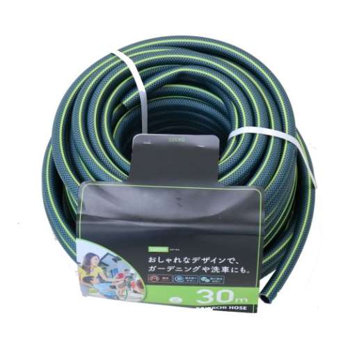 カクイチ　耐圧防藻ホース　グリーン　１５ｍｍ×３０ｍ　Ｇ４３２Ｃ