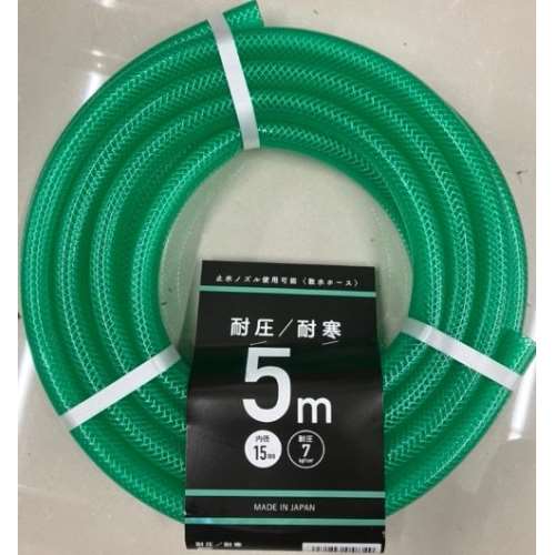 カクイチ　耐圧透明ホース　１５ｍｍ×５ｍ　Ｆ６２１Ｃ