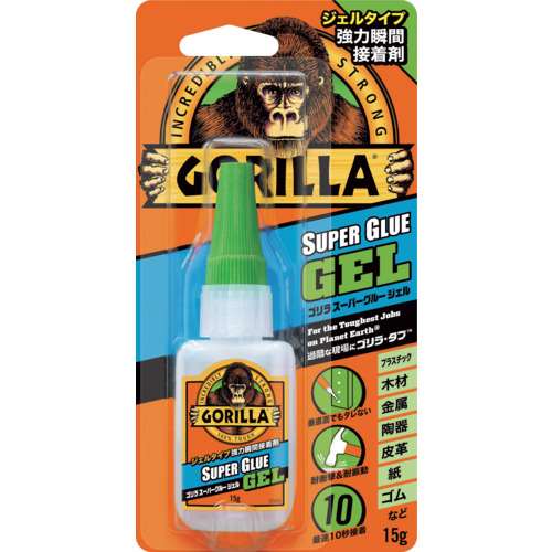 呉工業　ゴリラスーパーグルー　ジェル　１５ｇ