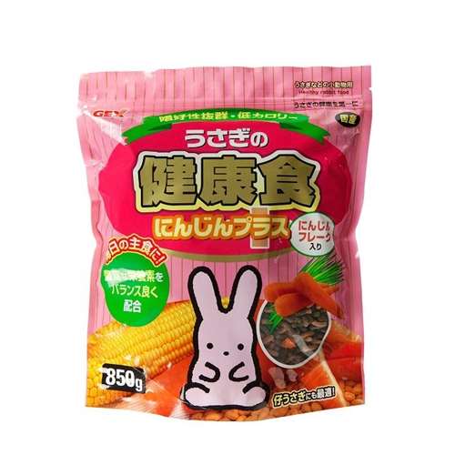 ジェックス　うさぎの健康食　にんじんプラス　８５０ｇ