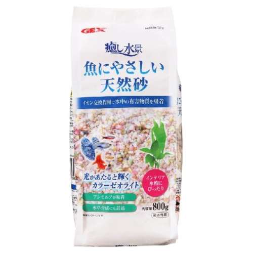 ＧＥＸ　魚にやさしい天然砂　８００ｇ