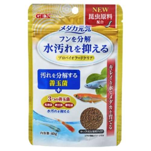 ＧＥＸ　メダカ元気　４０ｇ