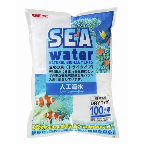 ジェックス　人工海水シーウォーター　１００リットル用