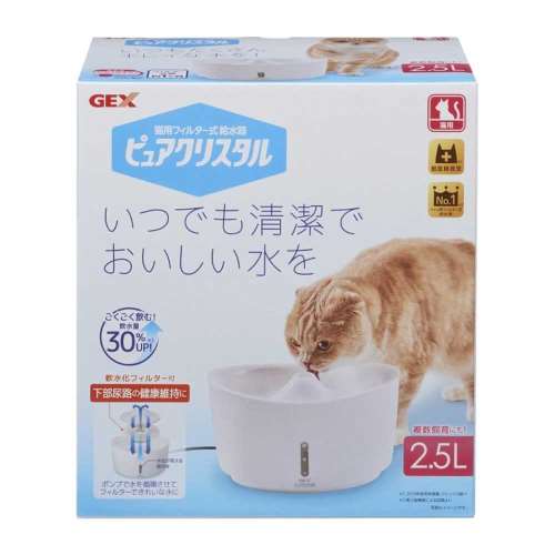 ジェックス(GEX) ピュアクリスタル　2.5Ｌ猫用ホワイト