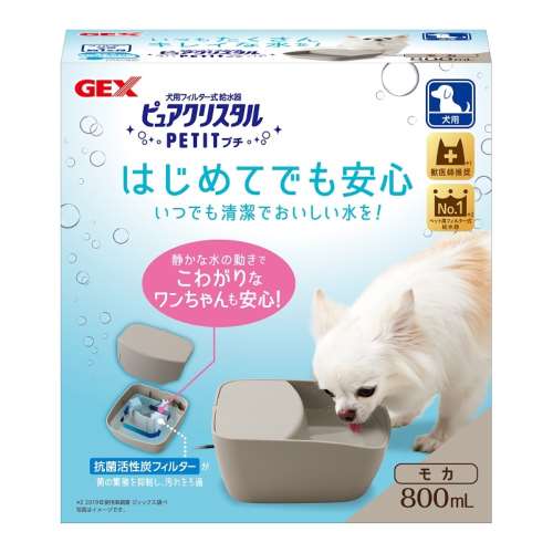 ジェックス(GEX) ピュアクリスタル　800ｍｌ　犬用　モカ