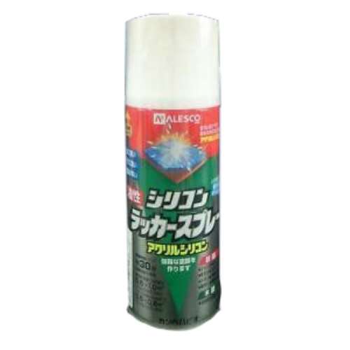 シリコンラッカースプレー　ホワイト　３００ｍｌ