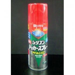 シリコンラッカースプレー　レッド　３００ｍｌ