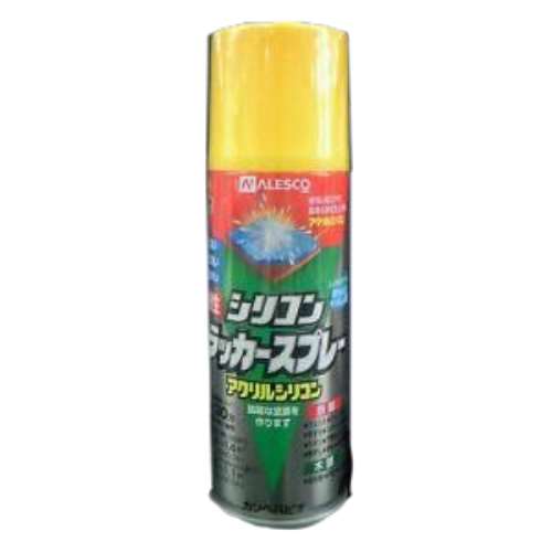 シリコンラッカースプレー　イエロー　４２０ｍｌ