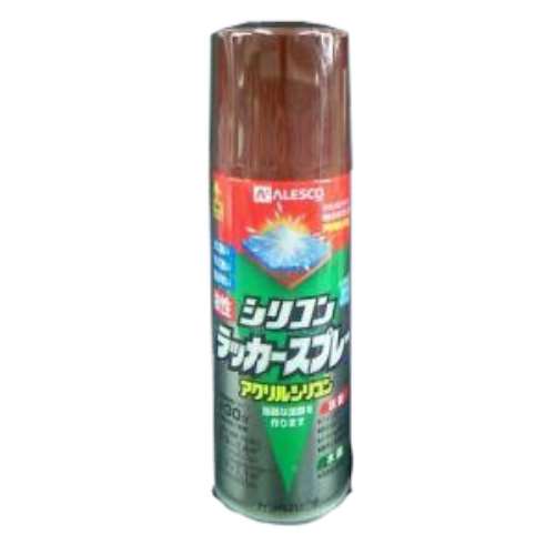 シリコンラッカースプレー　ブラウン　４２０ｍｌ