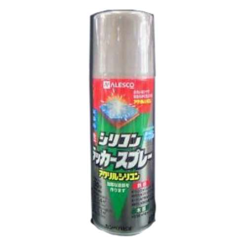 シリコンラッカースプレー　シルバー　４２０ｍｌ