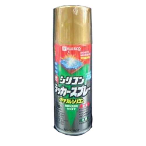 シリコンラッカースプレー　ゴールド　４２０ｍｌ