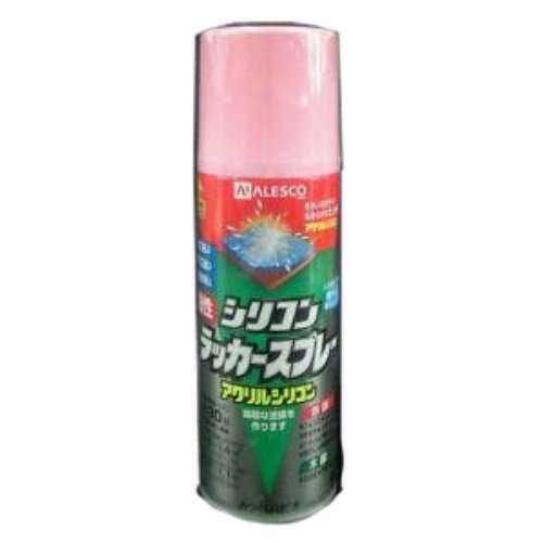 シリコンラッカースプレー　ピンク　４２０ｍｌ