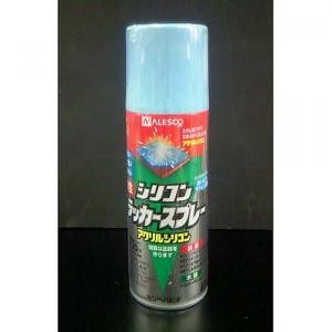 シリコンラッカースプレー　ライトブルー　４２０ｍｌ