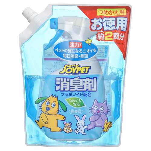 ジョイペット　犬猫用　消臭剤　つめかえ用　６５０ｍｌ　【お徳用】