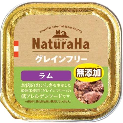 マルカン　サンライズ事業部　ナチュラハ　グレインフリー　ラム　１００ｇ