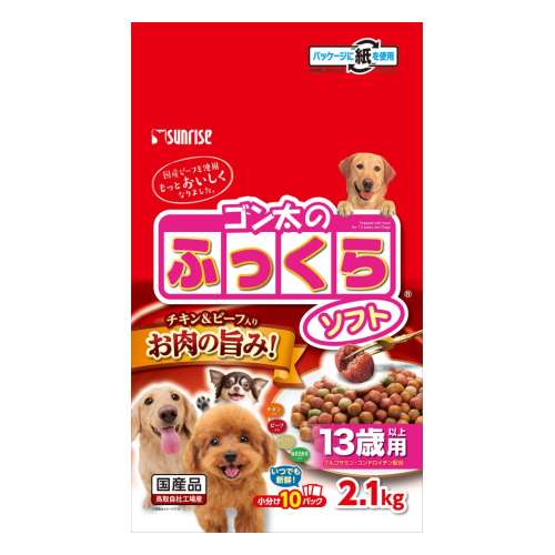 マルカン　サンライズ事業部　ゴン太のふっくらソフ １３歳以上用２．１Ｋｇ