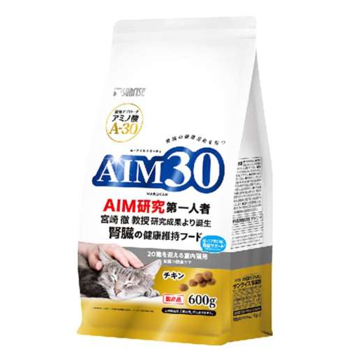 マルカンサンライズ　ＡＩＭ３０　２０歳を迎える室内猫用　腎臓の健康ケア　６００ｇ