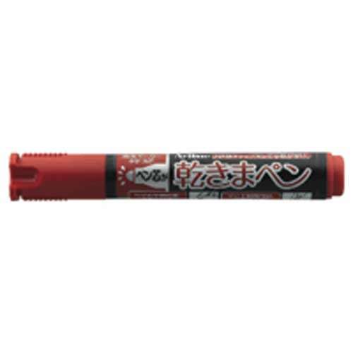 乾きまペン　中字・丸芯　Ｋ－１７７Ｎ　赤　１本　240078