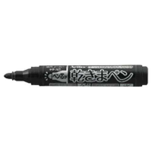 乾きまペン　中字・丸芯　Ｋ－１７７Ｎ　黒　１本　240077