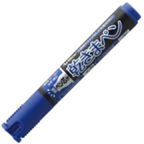 乾きまペン　太字・角芯　Ｋ‐１９９Ｎ　青　１本　240082