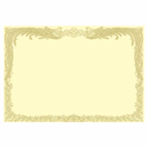 賞状用紙　１０‐１１８７　Ａ３　縦書　１００枚　260042