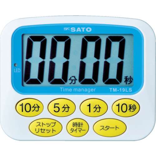 ■佐藤　デカタイマー　ＴＭ‐１９ＬＳ　（１７０９‐０２）　ＴＭ１９ＬＳ