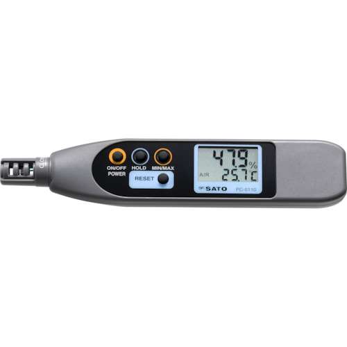 ■佐藤　ペンタイプ温湿度計　ＰＣ‐５１１０　PC-5110