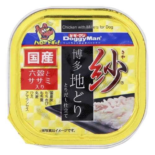 紗　博多地どり　六穀とササミ入り　１００ｇ