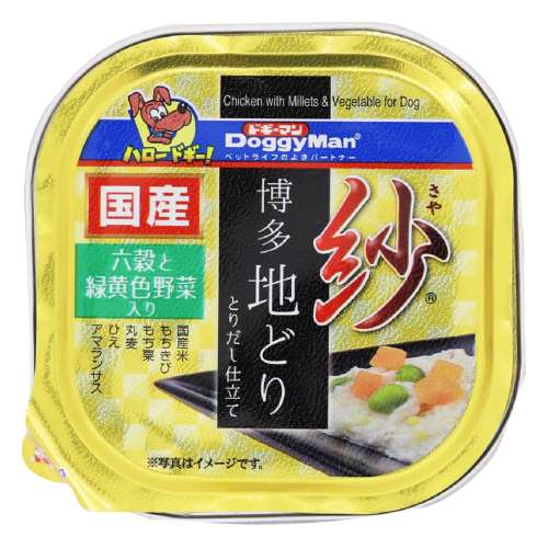 紗　博多地どり　六穀と緑黄色野菜入り　１００ｇ