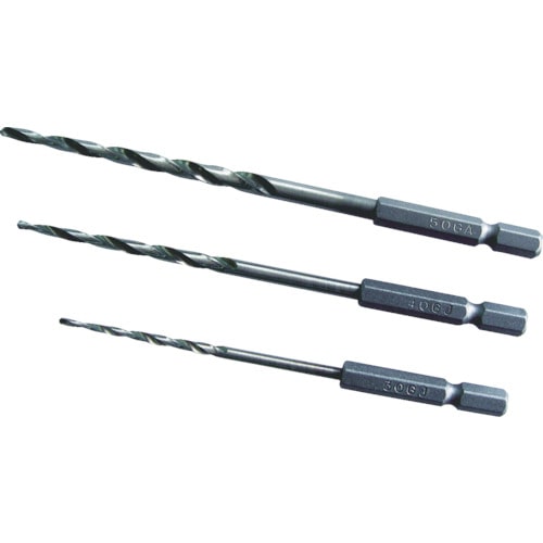 ＴＯＰ　六角シャンクテーパー下穴錐　３本セット　３・４・５ｍｍ　ETK-3S　(3ﾎﾝｸﾞﾐ)