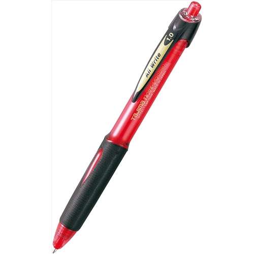 すみつけボールペン１．０ｍｍ　Ａｌｌ　Ｗｒｉｔｅ　赤　ＳＢＰ１０ＡＷ‐ＲＥＤ