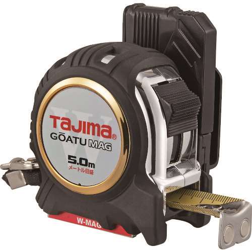 タジマ　剛厚セフＧロックダブルマグ２５　５．０ｍ　メートル目盛 GASFGLWM2550