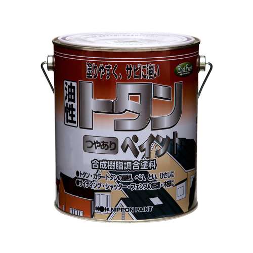 ニッペホームプロダクツ トタンつやありペイント コーヒーブラウン 2kg