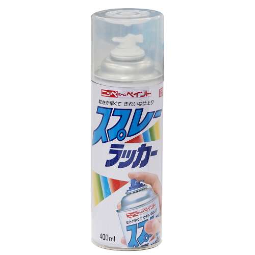 ニッペホームプロダクツ スプレーラッカー 透明クリヤ‐ 400ml