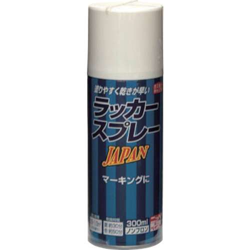 ニッぺ　ラッカースプレー　ＪＰＡＮ　３００ｍｌ　ホワイト　221T001300