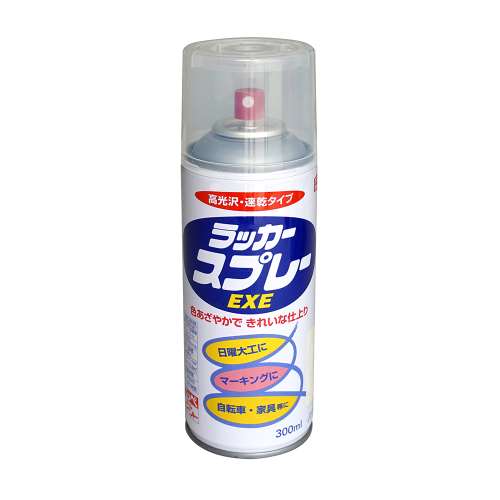 ニッペホームプロダクツ ラッカースプレーＥＸＥ 透明クリヤ‐ 300ml