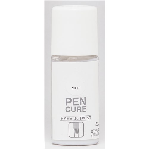 ペンキュア　ニッペ　ＨＡＫＥ　ｄｅ　ＰＡＩＮＴ　セミグロス　クリヤー　５０ｍｌ