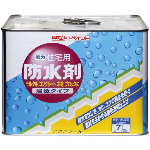 ニッペホームプロダクツ 住宅用防水剤 7L 透明