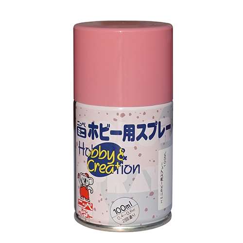 ミニホビー用スプレー　１００ｍｌ　ピンク