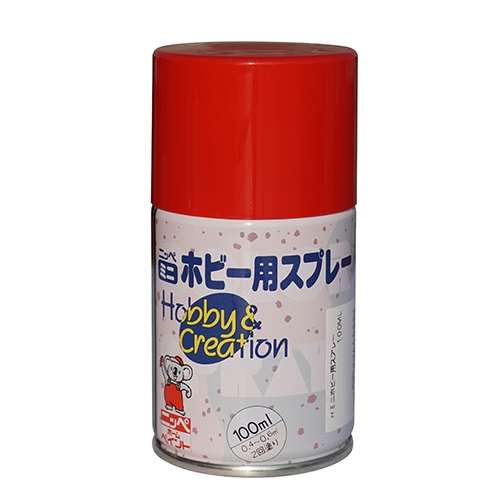 ミニホビー用スプレー　１００ｍｌ　レッド